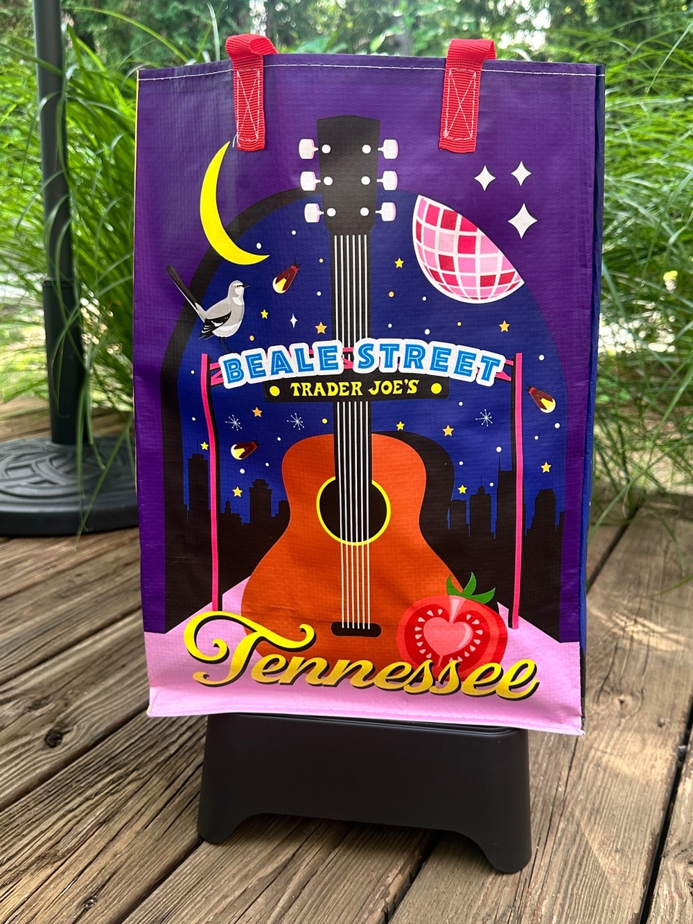 NWT Tennessee Trader Joe's Reusable Durable Tote Bag